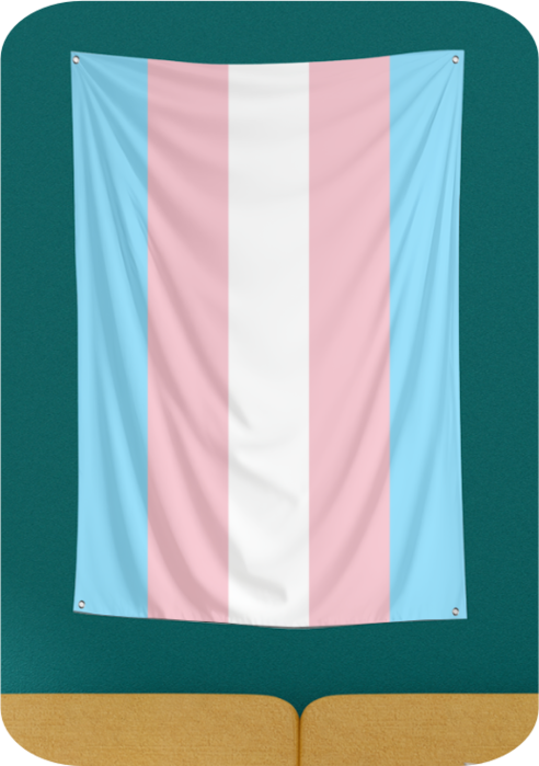 Trans Pride Tapestry