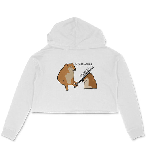 BONK Crop Hoodie