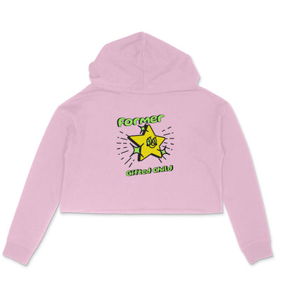 Gifted kid Crop Hoodie