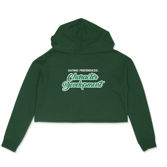 Character Development Crop Hoodie