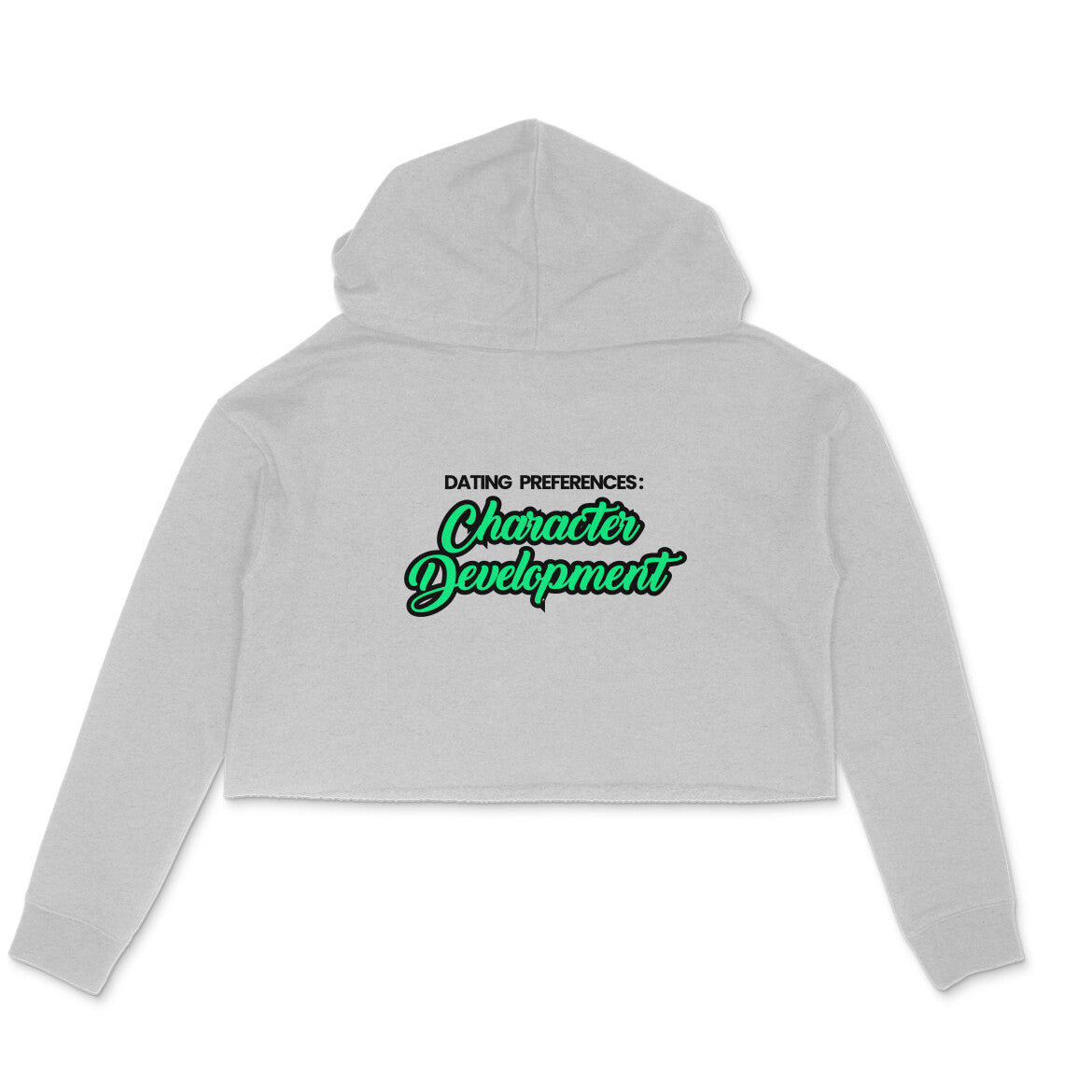 Character Development Crop Hoodie