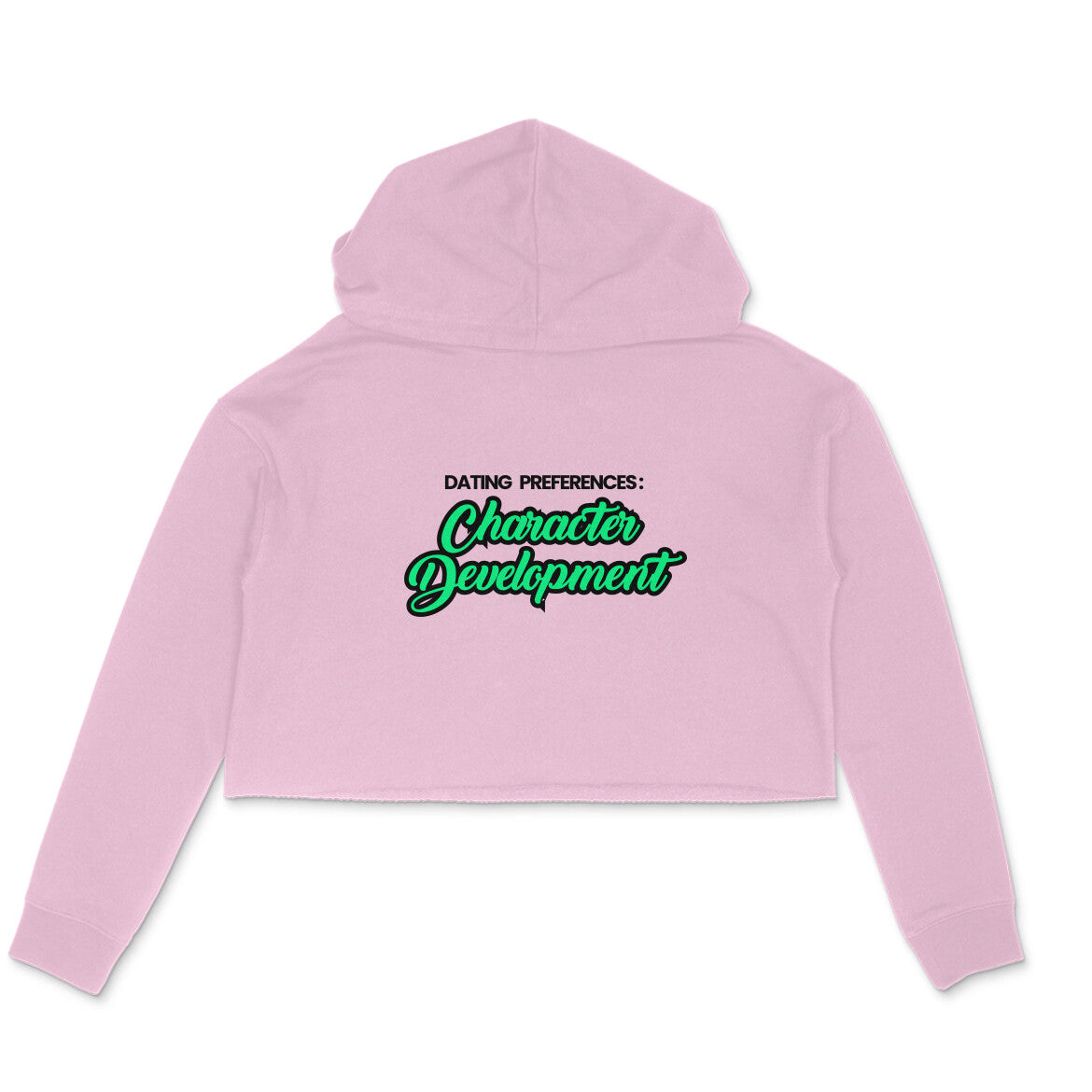 Character Development Crop Hoodie