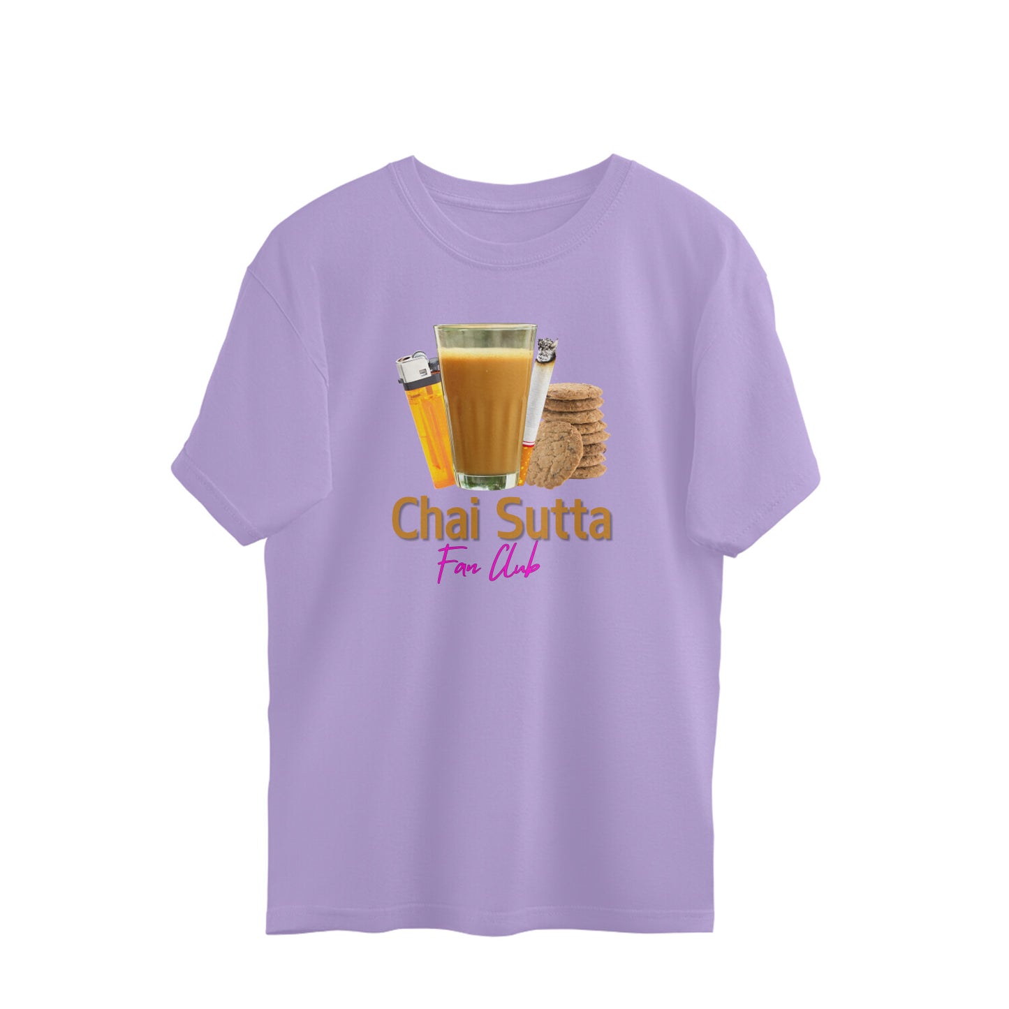 Chai Sutta Fan Club Oversized Tee