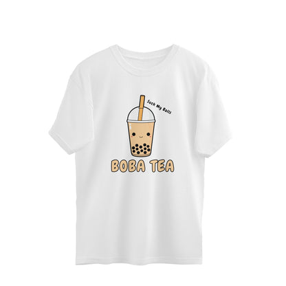 Boba Tea Oversized Tee