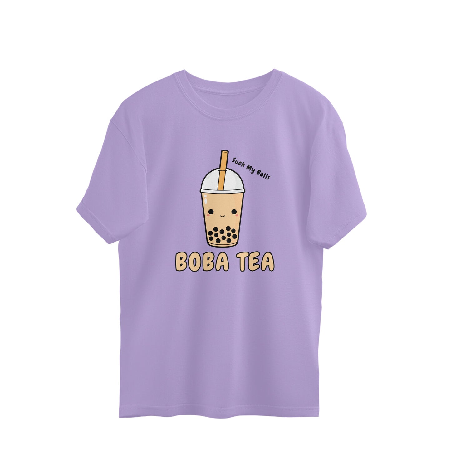 Boba Tea Oversized Tee